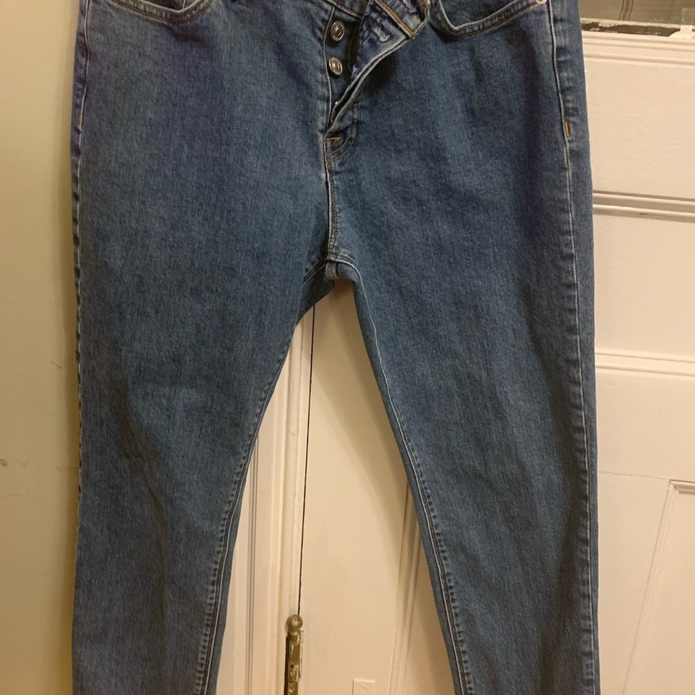 Hudson Jeans Blue Straight Leg Denim